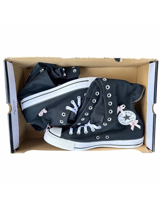 ⭐Converse Chuck Taylor XXHi Bows & Studs Sz 11 Mens Boots Sneakers Black A17684C